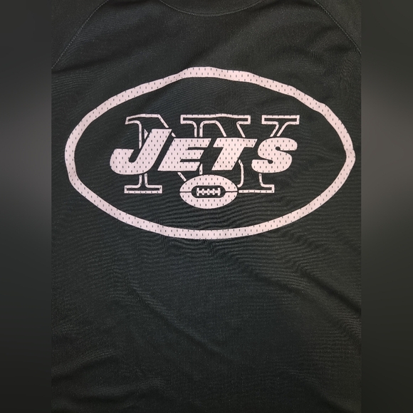 New York Jets Long Sleeve Shirt Green/White - Picture 2 of 5